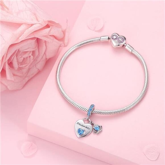 Birthstone Charms for Bracelet/Necklace - Picture 5 of 6